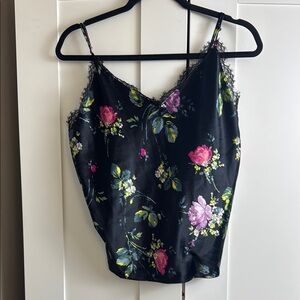 Pink/ Victoria Secret Floral Camisole top L/Large